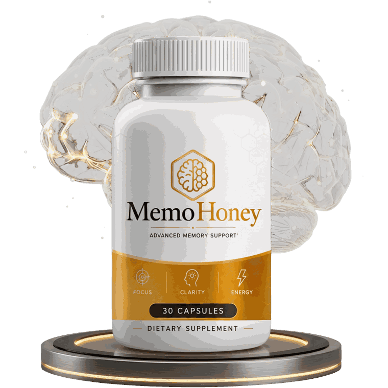 MemoHoney advanced memory support, one bottle of 30 capsules